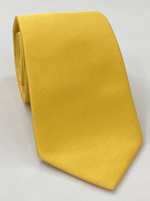 Yellow Large Twill Silk Tie LTWT-2